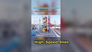 Rocket Free Fall Water Park Water Slide