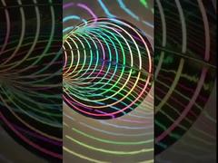 Light Shadow Tunnel Water Slide Thrill Ride